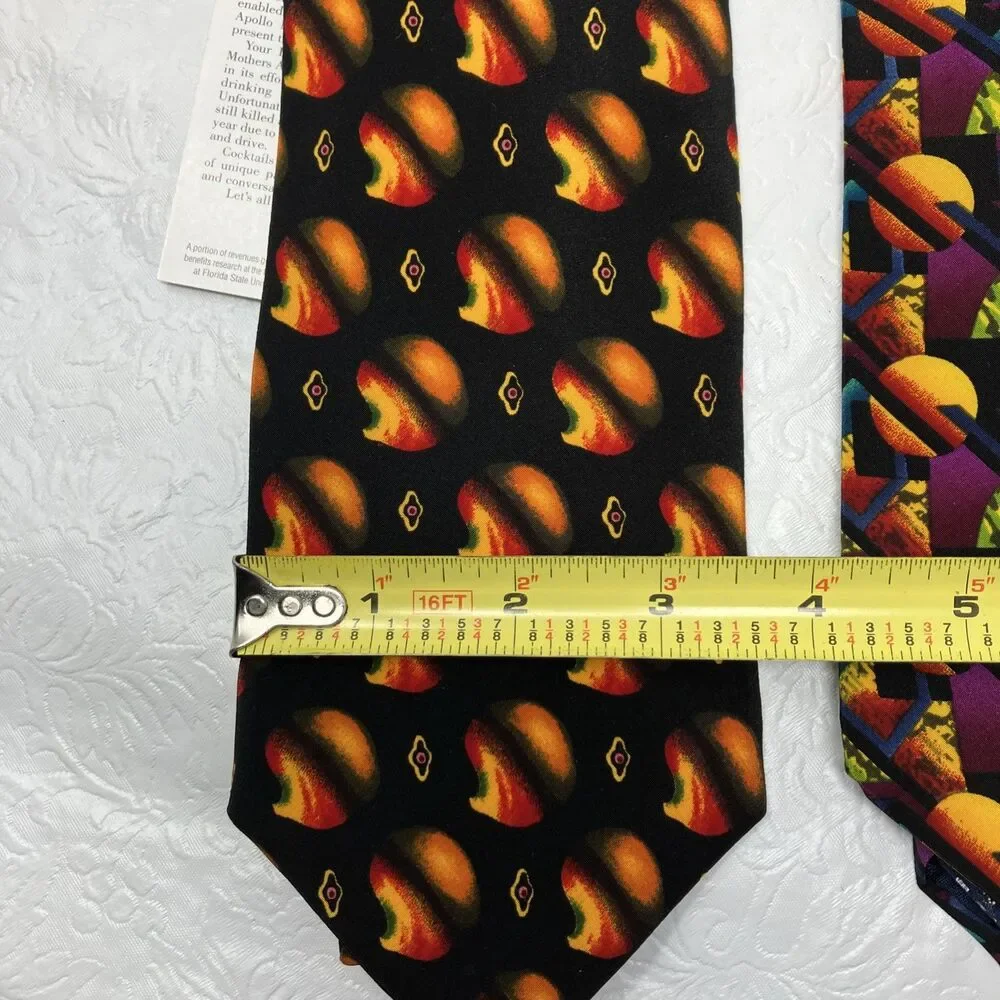 NWT Molecular Expressions Cocktail Collection Lot of 2 Ties Dad Fathers Gift